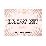 Barry M Brow Kit zestawy i palety do brwi 4,5 g dla kobiet Dark w sklepie internetowym e-Glamour.pl
