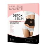 Gabriella Salvete Detox & Slim Black Slimming Belly Patch wyszczuplenie i ujędrnienie Plastry na brzuch i biodra 8 szt. unisex w sklepie internetowym e-Glamour.pl