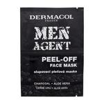 Dermacol Men Agent Peel-Off Face Mask maseczka do twarzy Maska do twarzy 2 x 7,5 ml dla mężczyzn w sklepie internetowym e-Glamour.pl