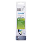 Philips Sonicare Optimal White W2 HX6068/13 Black wymianna głowica wymienne końcówki do szczoteczki do zębów 8 sztuk unisex w sklepie internetowym e-Glamour.pl