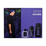 STR8 Game zestaw Uszkodzone pudełko woda po goleniu 50 ml + dezodorant 150 ml + żel pod prysznic 250 ml dla mężczyzn w sklepie internetowym e-Glamour.pl