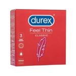 Durex Feel Thin Classic prezerwatywy prezerwatywa 3 sztuki dla mężczyzn w sklepie internetowym e-Glamour.pl