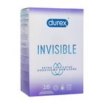 Durex Invisible Extra Lubricated prezerwatywy prezerwatywa 16 szt. dla mężczyzn w sklepie internetowym e-Glamour.pl