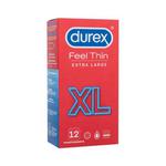 Durex Feel Thin XL prezerwatywy prezerwatywa 12 szt. dla mężczyzn w sklepie internetowym e-Glamour.pl