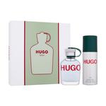 HUGO BOSS Hugo Man zestaw woda toaletowa 75 ml + dezodorant 150 ml dla mężczyzn w sklepie internetowym e-Glamour.pl