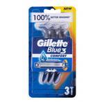 Gillette Blue3 Comfort maszynka do golenia jednorazowe maszynki do golenia 3 sztuki dla mężczyzn w sklepie internetowym e-Glamour.pl