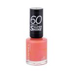 Rimmel London 60 Seconds Super Shine lakier do paznokci 8 ml dla kobiet 406 Coral Blush w sklepie internetowym e-Glamour.pl