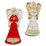 Aniołek średni Relief 17 cm różne kolory anioły ceramiczne w sklepie internetowym Sowikoj.pl