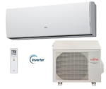 Klimatyzator z montażem ścienny inverterowy Fujitsu ASYG09LU moc 2,5 (0,5~3,2) kW w sklepie internetowym Klimatyzacja.istore.pl 