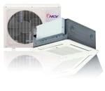 Klimatyzator kasetonowy MDV model MCA2-12HRN1 moc 3,2kW (do 35 m2) w sklepie internetowym Klimatyzacja.istore.pl 