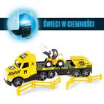 WADER 36430 MAGIC TRUCK TECHNIC LAWETA ZE SPYCHACZEM - świeci w ciemnościach w sklepie internetowym Imperiumzabawek.pl