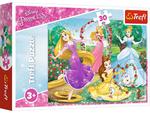 PUZZLE 30 EL BYĆ KSIĘŻNICZKĄ KSIĘŻNICZKI DISNEY TREFL 18267 w sklepie internetowym Imperiumzabawek.pl