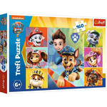 SPOTKANIE PSIEGO PATROLU PUZZLE 160 EL. TREFL 15410 w sklepie internetowym Imperiumzabawek.pl