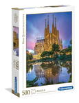 PUZZLE 500 EL HQ COLLECTION BARCELONA SAGRADA FAMILIA 35062 CLEMENTONI w sklepie internetowym Imperiumzabawek.pl