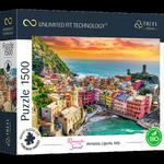 ROMANTYCZNY ZACHÓD SŁOŃCA VERNAZZA LIGURIA WŁOCHY PUZZLE 1500 el. TREFL 26196 UFT w sklepie internetowym Imperiumzabawek.pl