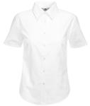 Koszula damska Fit S/S Oxford Shirt Biała XXL w sklepie internetowym Owocowy.sklep.pl