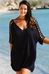 Tunika plażowa Bikini Cover Up Plus Size P399 w sklepie internetowym Royalline.pl