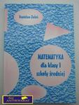 MATEMATYKA DLA KLASY I SZKOŁY ŚREDNIEJ-Zieleń w sklepie internetowym Wieszcz.pl