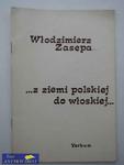 ...Z ZIEMI POLSKIEJ DO WŁOSKIEJ... w sklepie internetowym Wieszcz.pl