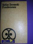 PRZEDWIOŚNIE-S.Żeromski w sklepie internetowym Wieszcz.pl