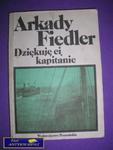 DZIĘKUJĘ CI, KAPITANIE - A. Fiedler w sklepie internetowym Wieszcz.pl