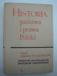 HISTORIA PAŃSTWA I PRAWA POLSKI w sklepie internetowym Wieszcz.pl