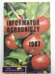 INFORMATOR OGRODNICZY 1987 w sklepie internetowym Wieszcz.pl