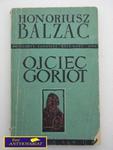 OJCIEC GORIOT - H.Balzac w sklepie internetowym Wieszcz.pl
