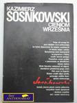 CIENIOM WRZEŚNIA K. Sosnkowski w sklepie internetowym Wieszcz.pl