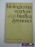 BIOLOGICZNA WARTOŚĆ BIAŁKA ŻYWNOŚCI w sklepie internetowym Wieszcz.pl