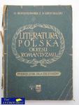 LITERATURA POLSKA OKRESU ROMANTYZMU w sklepie internetowym Wieszcz.pl