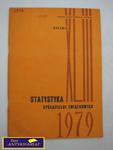 STATYSTYKA SPÓŁDZIELNI ZWIĄZKOWYCH 1979 R. w sklepie internetowym Wieszcz.pl