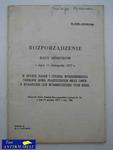 ROZPORZĄDZENIE RADY MINISTRÓW Z DN. 11.11.1977 R.. w sklepie internetowym Wieszcz.pl