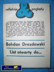 LIST OTWARTY DO ... - B.Drozdowski w sklepie internetowym Wieszcz.pl