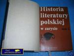 HISTORIA LITERATURY POLSKIEJ W ZARYSIE TOM II w sklepie internetowym Wieszcz.pl