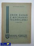 ZBIÓR ZADAŃ Z MECHANIKI TECHNICZNEJ w sklepie internetowym Wieszcz.pl