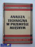 ANALIZA TECHNICZNA W PRZEMYŚLE MIĘSNYM w sklepie internetowym Wieszcz.pl