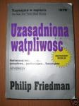 UZASADNIONA WĄTPLIWOŚĆ - P. Friedman w sklepie internetowym Wieszcz.pl