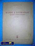 WYPISY Z LITERATURY OKRESU ROMANTYZMU - Z.Bogusła w sklepie internetowym Wieszcz.pl