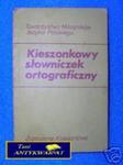 KIESZONKOWY SŁOWNICZEK ORTOGRAFICZNY w sklepie internetowym Wieszcz.pl