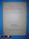 PRZEGLĄD SOCJOLOGICZNY TOM VIII - Praca zbiorowa w sklepie internetowym Wieszcz.pl