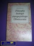 FILOZOFIA BIOLOGII EUROPEJSKIEGO OŚWIECENIA w sklepie internetowym Wieszcz.pl