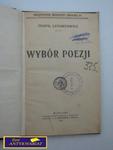 WYBÓR POEZJI Teofil Lenartowicz w sklepie internetowym Wieszcz.pl