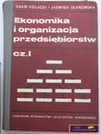 EKONOMIKA I ORGANIZACJA PRZEDSIĘBIORSTW CZ1 w sklepie internetowym Wieszcz.pl