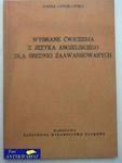 WYBRANE ĆWICZENIA Z JĘZYKA ANGIELSKIEGO DLA ŚREDNIO.. w sklepie internetowym Wieszcz.pl