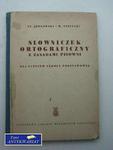 SŁOWNICZEK ORTOGRAFICZNY Z ZASADAMI PISOWNI w sklepie internetowym Wieszcz.pl