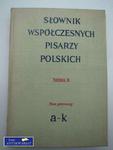 SŁOWNIK WSPÓŁCZESNYCH PISARZY POLSKICH T. I w sklepie internetowym Wieszcz.pl