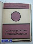 MATERIAŁOZNAWSTWO DLA ELEKTROINSTALATORÓW w sklepie internetowym Wieszcz.pl