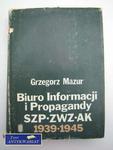 BIURO INFORMACJI I PROPAGANDY SZP-ZWZ-AK 39'45 w sklepie internetowym Wieszcz.pl