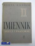 IMIENNIK MIECZ I PASTORAŁ w sklepie internetowym Wieszcz.pl